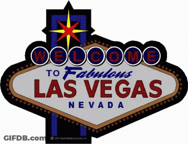 Las Vegas Animated Sign GIF