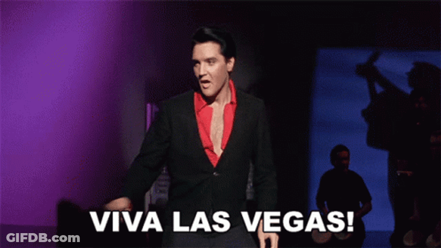 Las Vegas Elvis Presley GIF