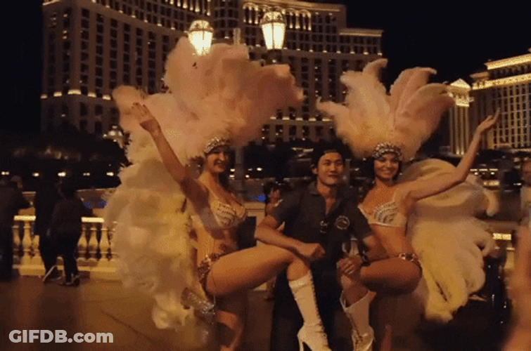 Las Vegas Lady Luck Dealers GIF