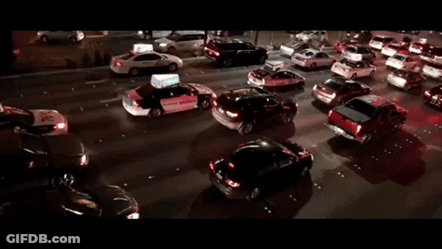 Las Vegas Traffic GIF