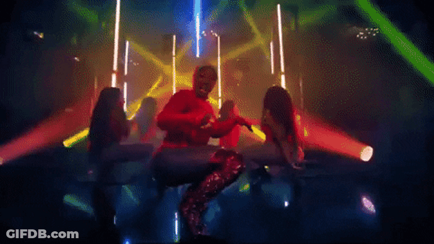 Laser Lights Amazing Dancehall GIF