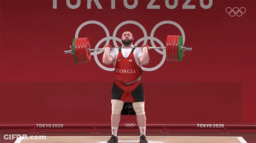 Lasha Talakhadze Olympic Weightlifting GIF