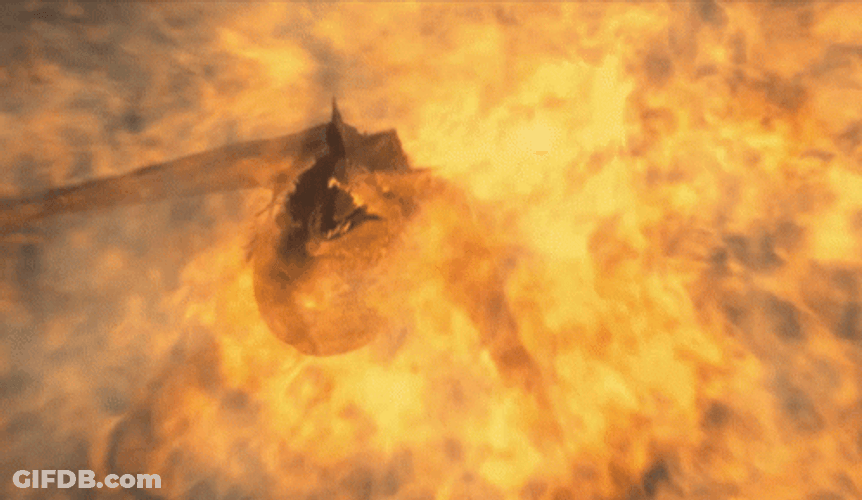 Last Airbender Vhagar Dragon GIF