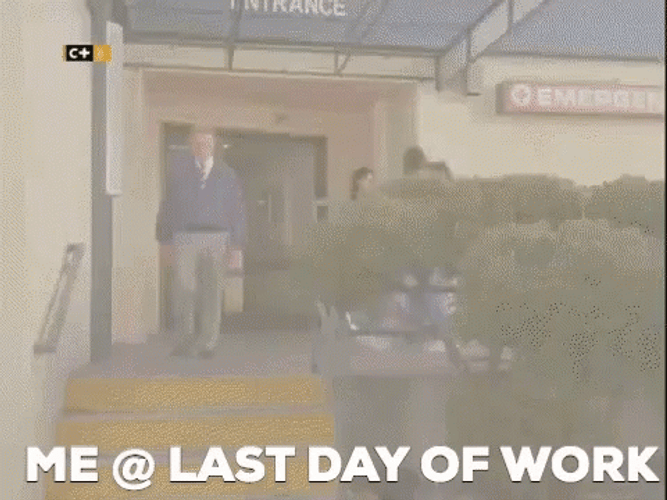 Last Day Of Work Holiday GIF