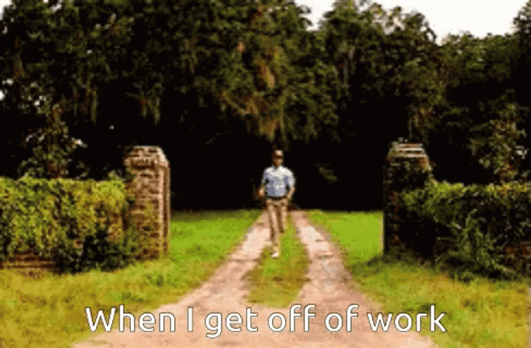 Last Day Of Work Leaving Forrest Gump GIF