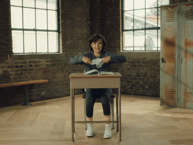 Last Day Of Work Make It Rain Paper GIF