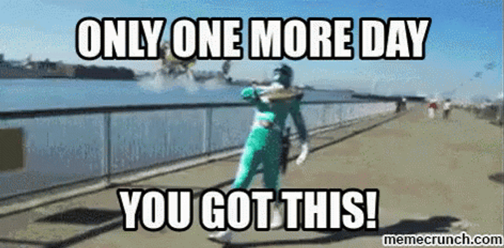 Last Day Of Work One More Day GIF