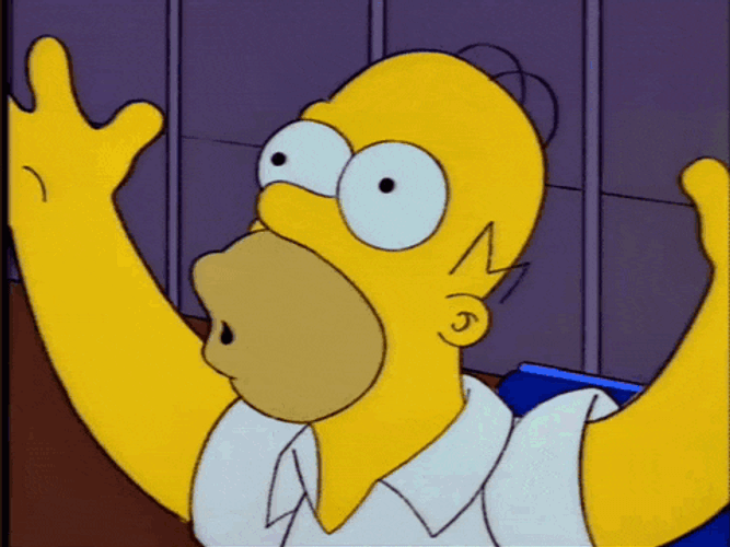 Last Exit To Springfield Homer Simpson GIF