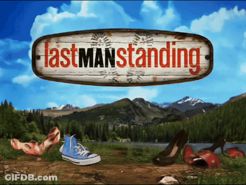 Lastmanstanding Sign With Mountain GIF