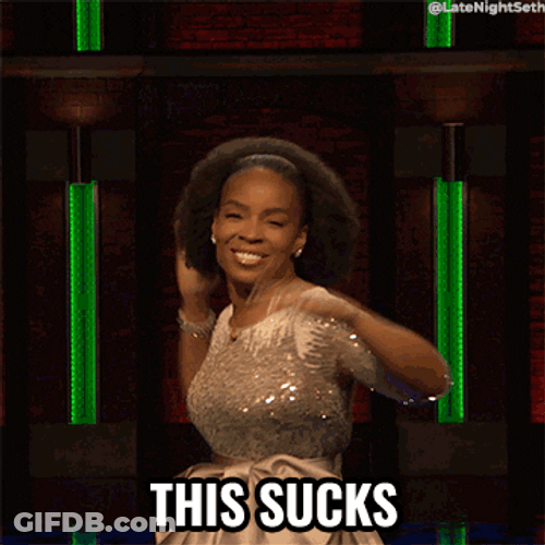 Late Night With Seth Meyers Amber Ruffin This Sucks GIF