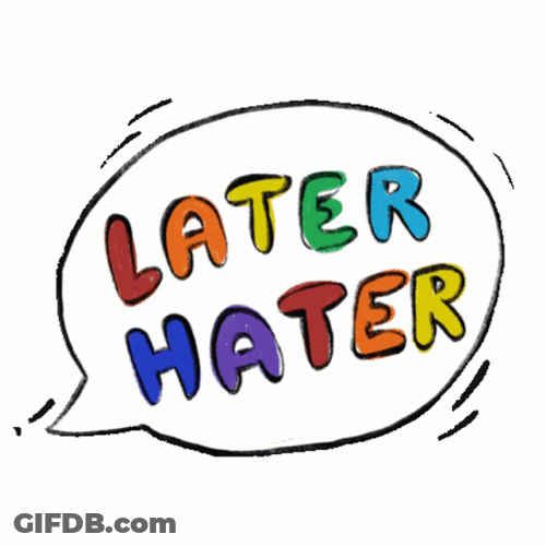 Later Hater Logo GIF