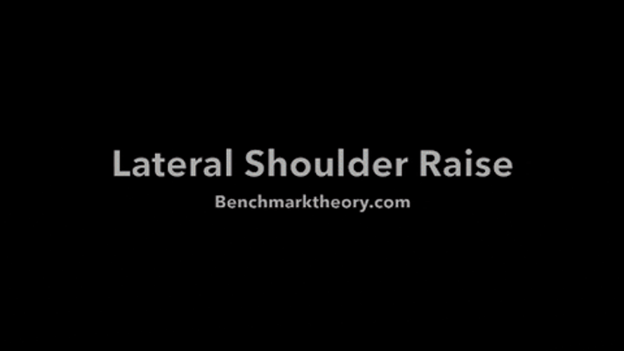 Lateral Raises Executing Outdoor GIF