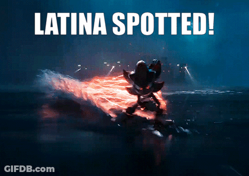 Latina Spotted Cartoon Character GIF