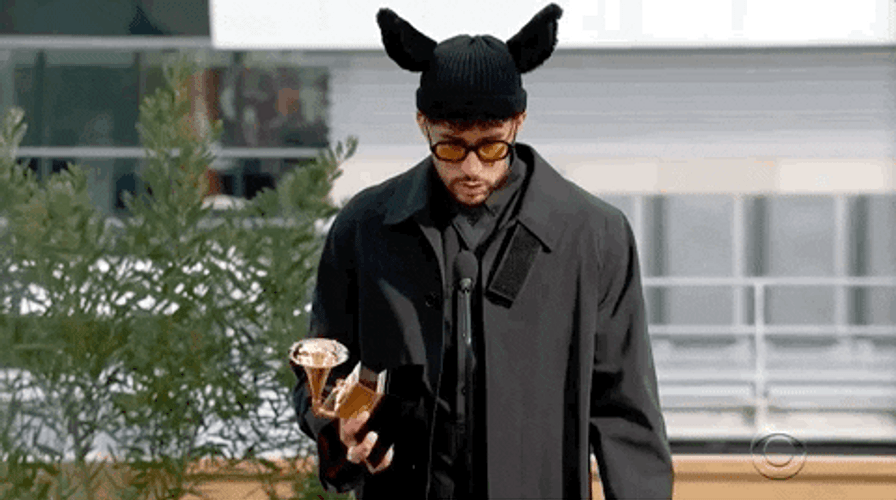 Latino Bad Bunny Speech GIF