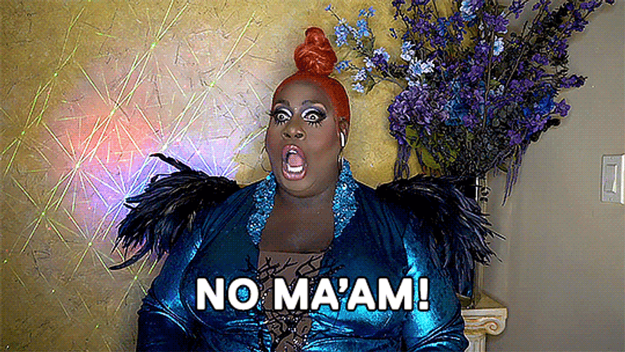 Latrice Royale No Ma'am GIF