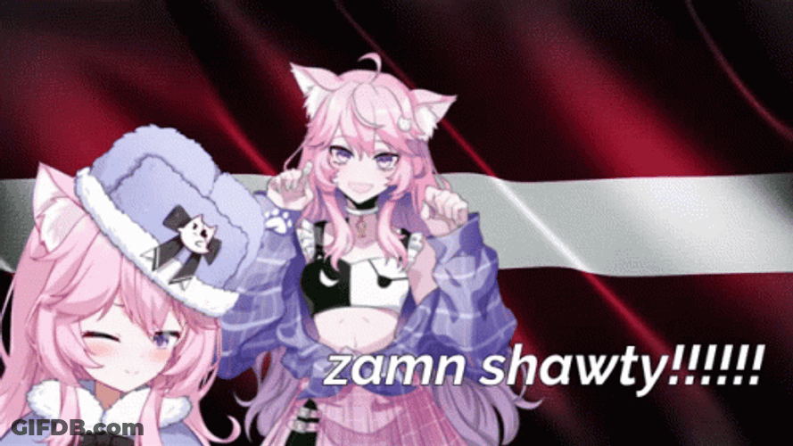 Latvia Anime Girl GIF