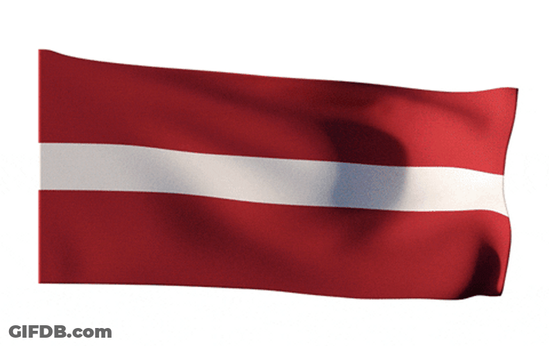 Latvia Flag GIF