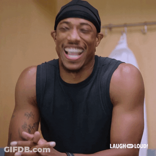 Laugh Out Loud Kevin Hart Clap GIF