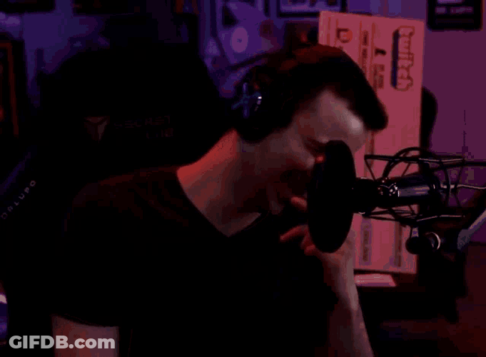 Laughing Benjamin Lupo GIF