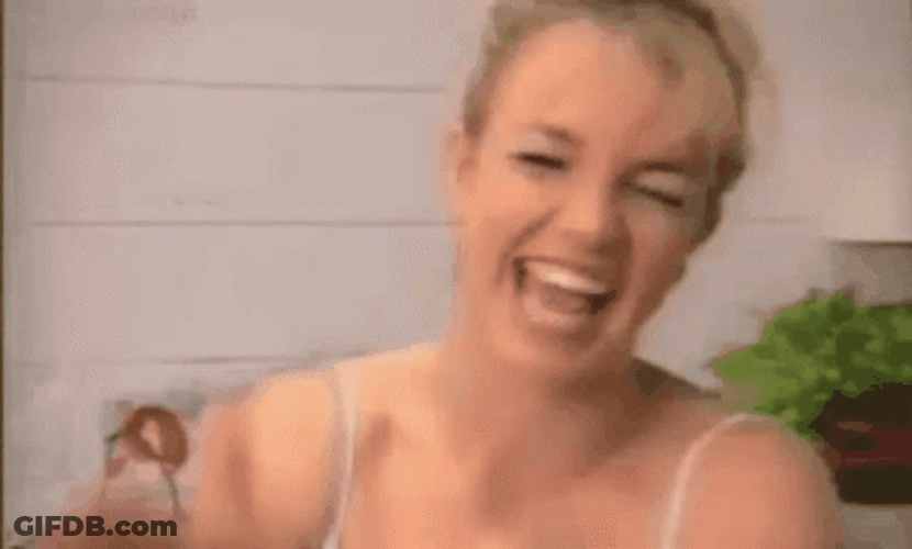 Laughing Britney Spears Lmao GIF