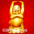Laughing Buddha GIF