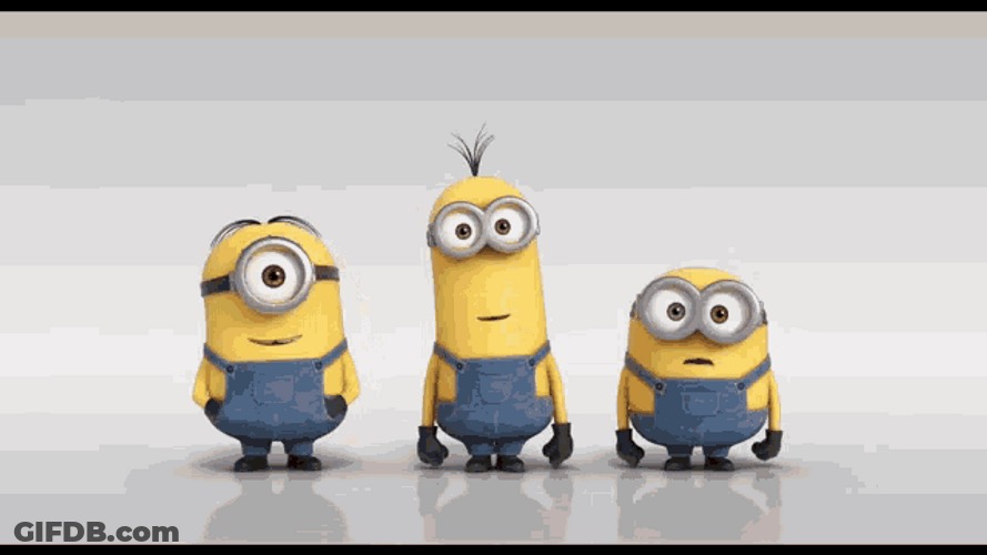 Laughing Cartoon Despicable Me Minions GIF