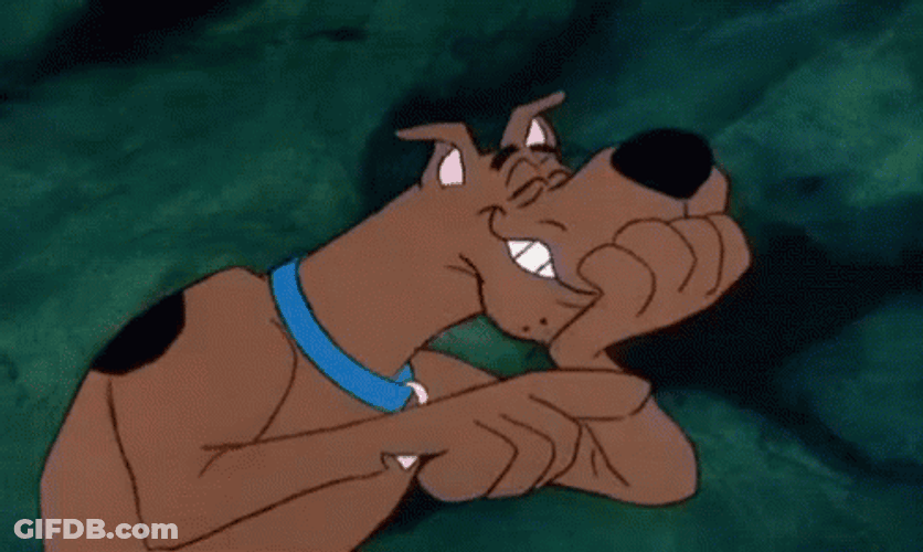 Laughing Cartoon Giggle Scooby Doo Pointing GIF