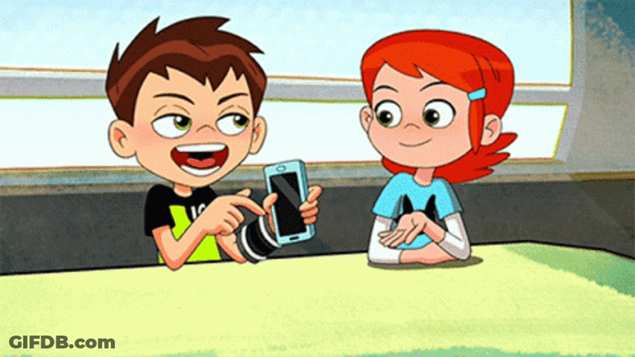 Laughing Cartoon Happy Ben Gwen Tennyson GIF