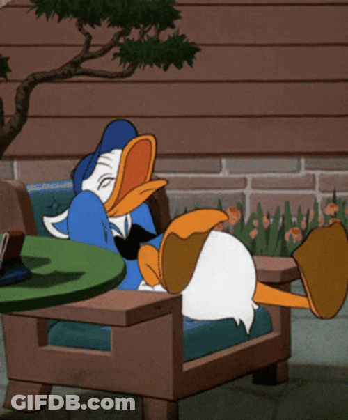 Laughing Cartoon Lmao Donald Duck GIF