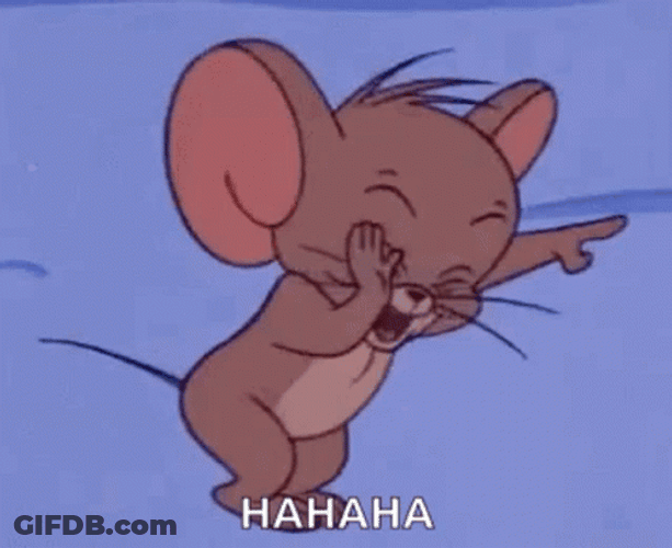 Laughing Cartoon Pointing Lmao Jerry Mouse GIF