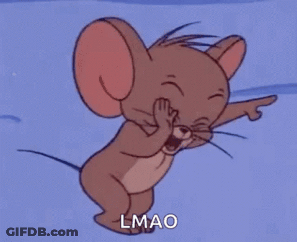 Laughing Cute Jerry Lmao GIF