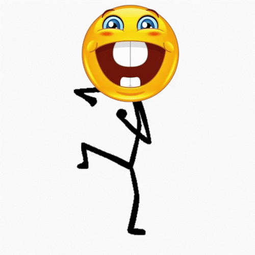 Laughing Emoji Dancing GIF