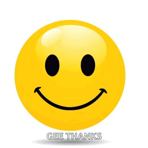 Laughing Emoji Gee Thanks GIF