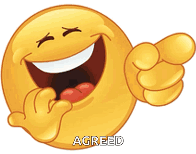 Laughing Emoji Meme Changing Position GIF
