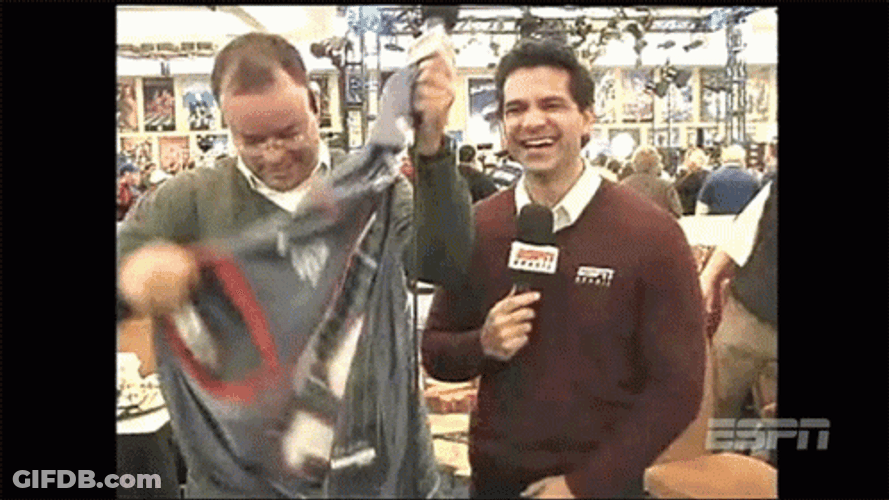Laughing Espn Live Report GIF