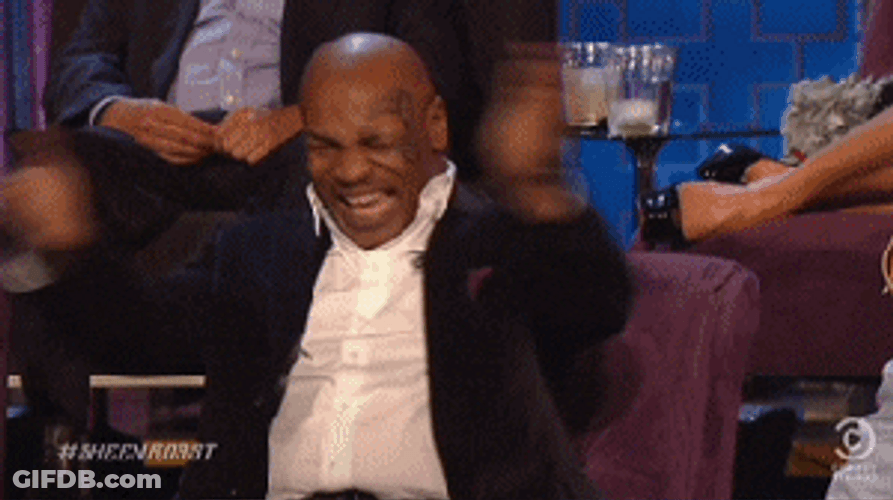 Laughing Hard Comedy Central Clap GIF