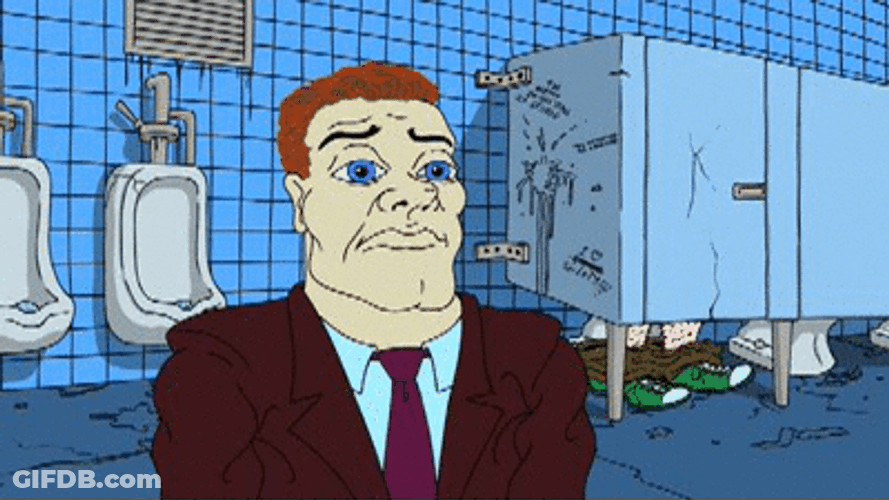 Laughing Hard Crazy Cartoon Face GIF