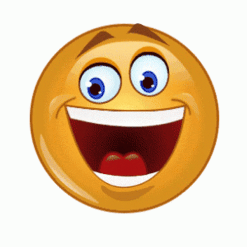 Laughing Hard Face Emoji GIF
