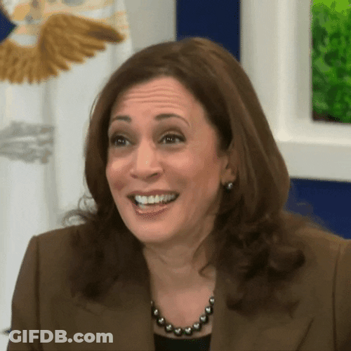 Laughing Hard Kamala Laugh GIF