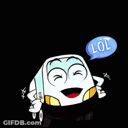 Laughing Hard LOL Una Película De Huevos GIF