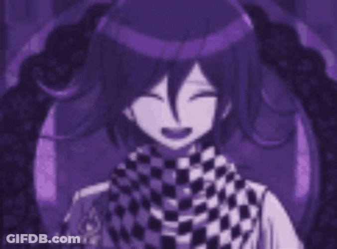 Laughing Kokichi GIF