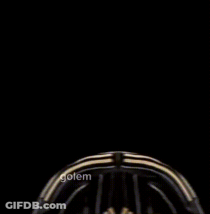 Laughing Man In Black Gold Striped Shirt With Son Sign GIF