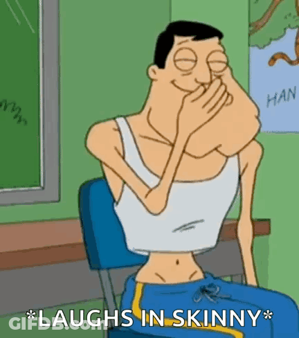 Laughing Man In Skinny GIF