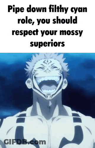 Laughing Man Saying Pipe Down GIF