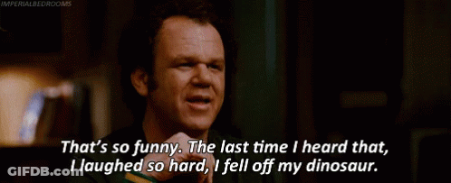 Laughing Man Saying That's So Funny GIF