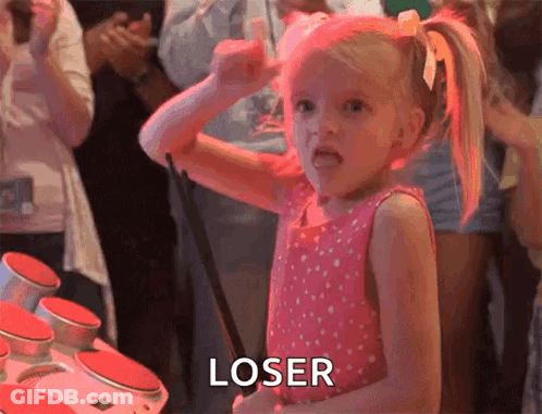 Laughing Man Saying What A Loser GIF