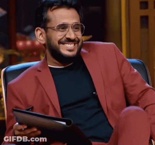 Laughing Meme Aman Gupta GIF