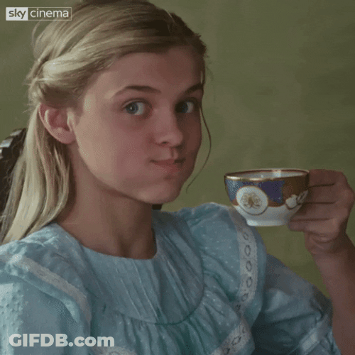 Laughing Meme Spitting Tea GIF