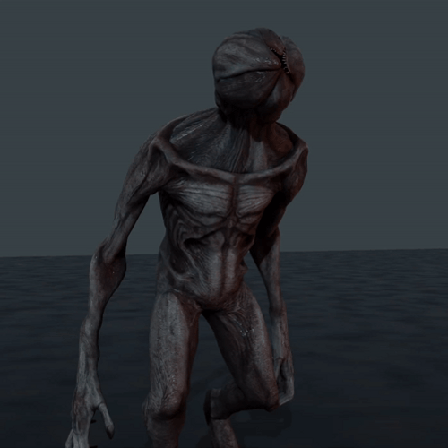 Laughing Monster Demogorgon GIF