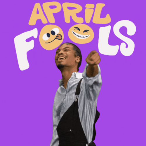 Laughing Out Loud April Fools Reaction GIF